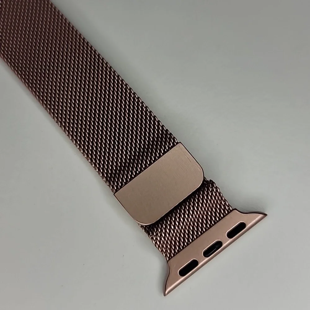 FREE with Purchase New APPLE Watch Rose Gold Replacement Strap 38-40mm - Picture 2 of 3